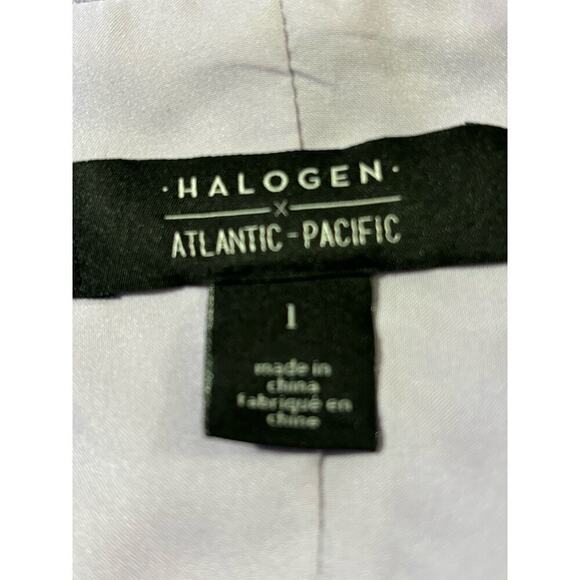 Halogen x Atlantic-Pacific blazer, Purple Secret, large, NWT, classic, corpcore - Picture 6 of 9